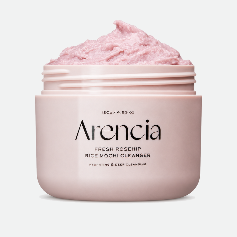 Arencia Fresh Rosehip Rice Mochi Cleanser – Detergente Illuminante 120g