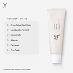Beauty of Joseon Relief Sun SPF50+ - Crema Solare 50ml - ingredienti chiave