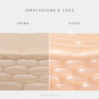 Idratazione e luce prima e dopo - immagine illustrativa