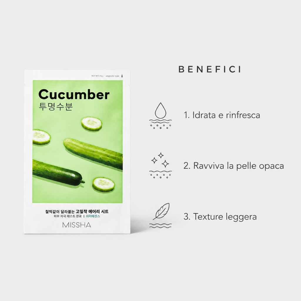 Benefici: idrata e rinfresca, ravviva la pelle opaca, texture leggera