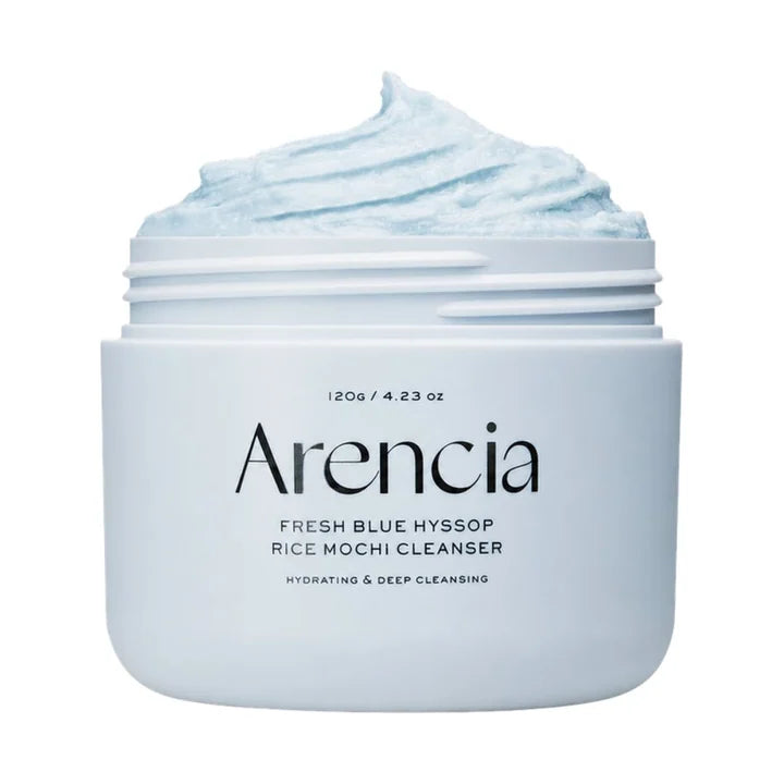Arencia Fresh Blue Hyssop Rice Mochi Cleanser